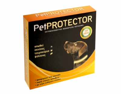 Packaging for anti-parasitic dog collar PETPROTECTOR