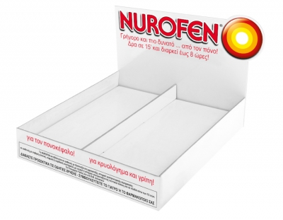 Desk stand with rack NUROFEN