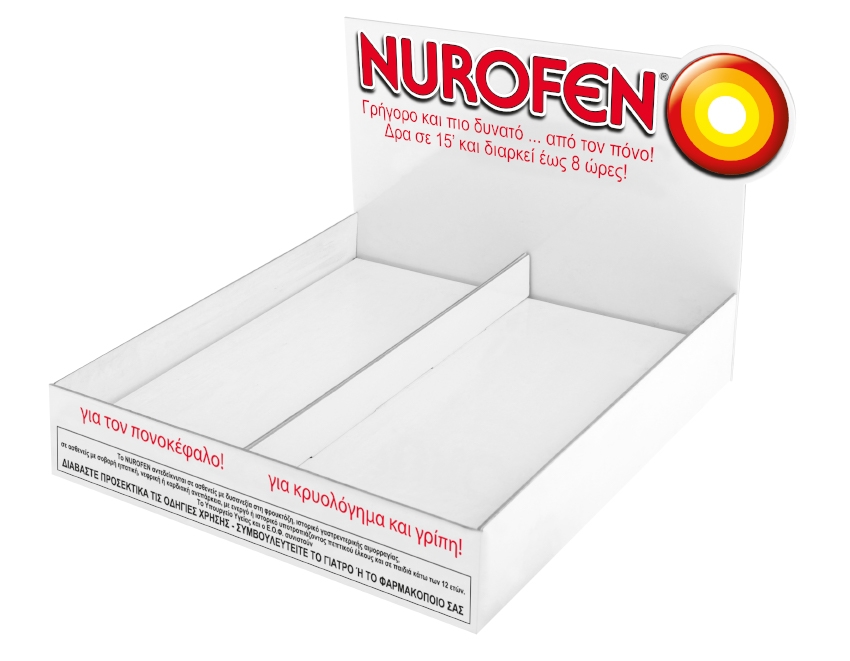 Desk stand with rack NUROFEN