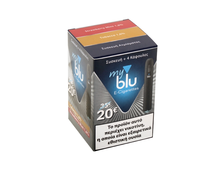 Packaging for electronic cigarettes MY BLU