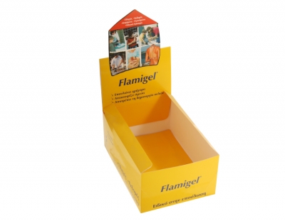 Display box FLAMIGEL