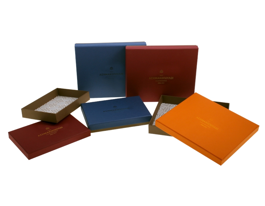 Rigid boxes for chocolates ASIMAKOPOULOI
